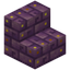 Smooth Gilded Sourcestone: Small Bricks Stairs