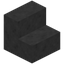 Smooth Black Sandstone Stairs