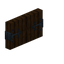 Large Door Lower Side Closed Dark Oak