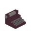 Magenta Typewriter