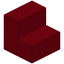 Dark Red Glow Plastic Stairs