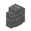 Chiseled White Dacite Brick Wall