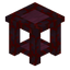 Crimson End Table