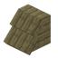 Birch Planks Steep Base Roof