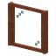 Stripped Acacia Pane Window
