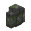 Mossy Cobblestone Brick Wall