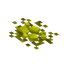 Yellow Garnet Surface Rock