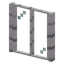 Rectangle Jacaranda Planks Window