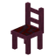 Stripped Crimson Chair