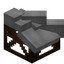 Light Gray Longer Flat Roof Block (Framed)