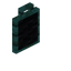 Black Warped Tall Seat Back
