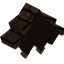Roof Bargeboard Centre 45 Brown