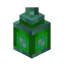 Green Oxidized Copper Lantern