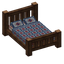 Darkwood Quilted Bed