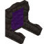 Purple Dead Fancy Seat Back