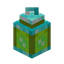 Lime Diamond Lantern