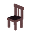 Stripped Cherry Striped Chair