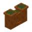 Red Sandstone Grass Topped Wall