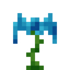 Mystical Cyan Flower