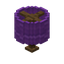 Purple Umbrella Lamp