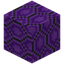 Hexagonical Purple Glazed Terracotta
