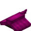 Pink Longer Top Flat Roof (Framed)