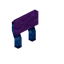 Purple Soul Raised Seat Back