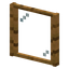 Palm Planks Pane Window