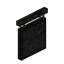 Charred Hanging Sign