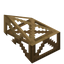 Framed Flat Inverse Double Slope Slab Corner