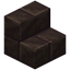 Cut Scoria Brick Stairs