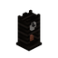 Blackwood Fancy Clock