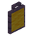 Yellow Mauve Tall Seat Back