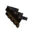 Roof Bargeboard Right 45 Moss Slate