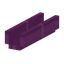 Magenta Rain Gutter