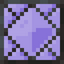 Purple Framed Glass Pane