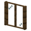 Rectangle Spruce Planks Window
