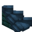 Cyan Longer Roof (Warped)