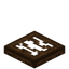 Distorted Dark Oak Trapdoor