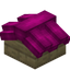Pink Top Roof Block (Birch)