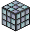 Square Blue Stained Glass