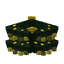 Yellow Decorated Christmas Tree Bottom