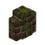 Mossy Umber Brick Wall