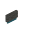 Light Gray Blue Bioshroom Small Seat Back