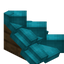 Light Blue Longer Roof (Spruce)