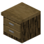 Oak Double Drawer Counter