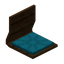 Cyan Floor Chair (Dark Oak)