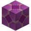 Decorated Magenta Glazed Terracotta
