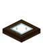 Windowed Dark Oak Trapdoor