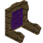 Purple Alpha Fancy Seat Back